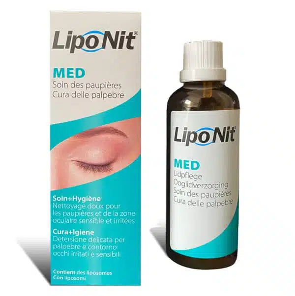 Packshot du soin Lipo Nit MED Lid Care Suspension pour paupières sensibles