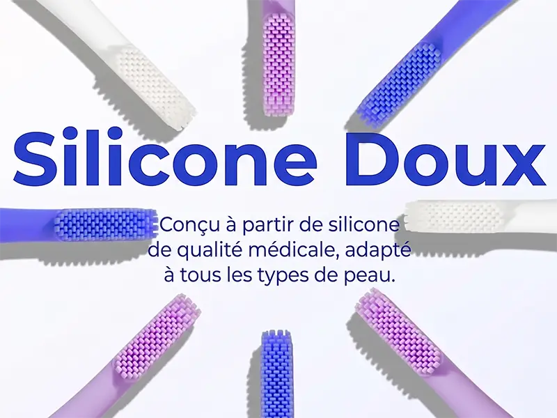 Brosse Blinkjoy avec 5 modes de vibration pour l’hygiène palpébrale